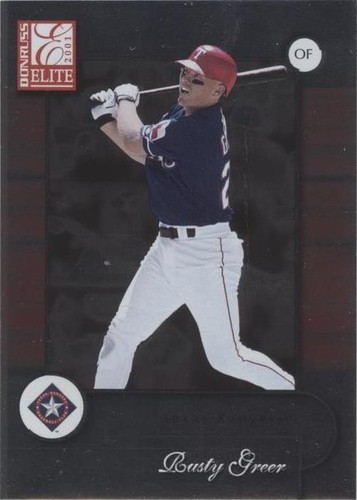 2001 Donruss Elite - Rusty Greer #97