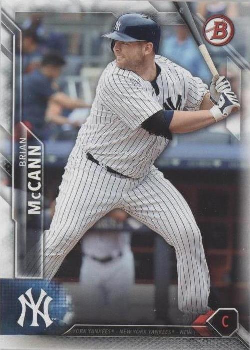 2016 Bowman - Brian McCann #107