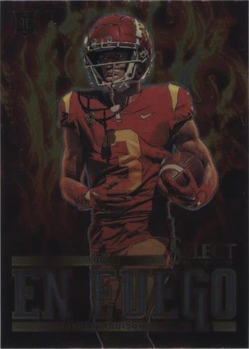 2023 Panini Select Draft Picks Jordan Addison #EF-JA