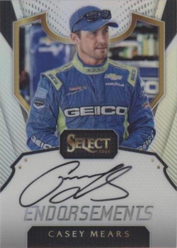 2017 Panini Select - Casey Mears #E-CM