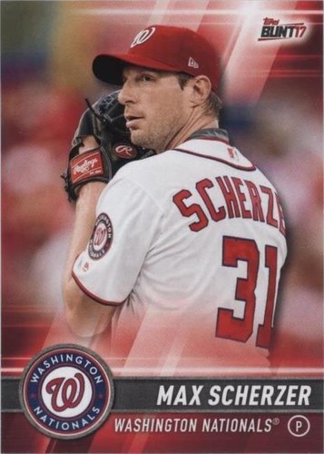 2017 Topps Bunt - Max Scherzer #183