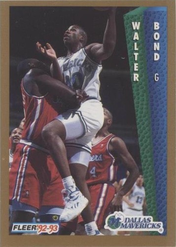 1992-93 Fleer - Walter Bond #322
