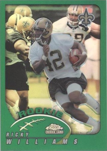 2002 Topps Chrome Ricky Williams #206