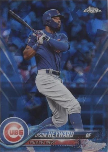 2018 Topps Chrome Sapphire Edition - Jason Heyward #691