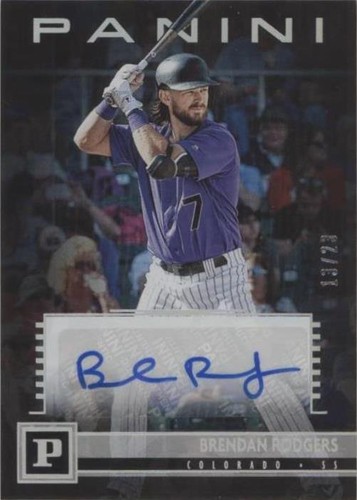 2019 Panini Chronicles - Brendan Rodgers #PS-BR