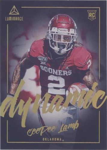 2020 Panini Luminance CeeDee Lamb #DR5