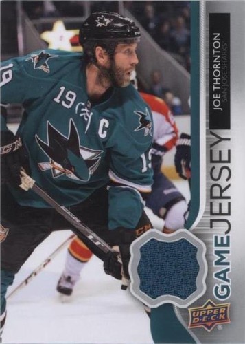2014-15 Upper Deck - Joe Thornton #GJ-JT