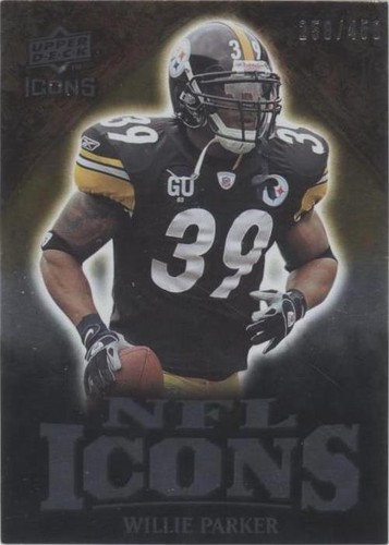 2009 Upper Deck Icons Willie Parker #IC-WP