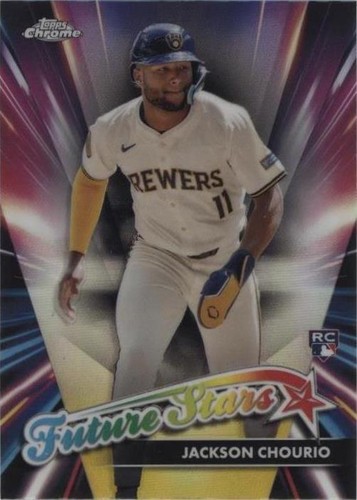 2024 Topps Chrome Update Series - Jackson Chourio #FSU-16