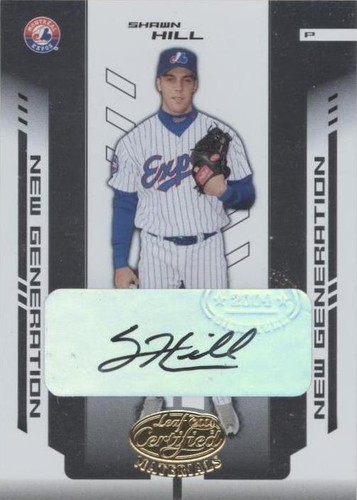 2004 Leaf Certified Materials - Shawn Hill #266