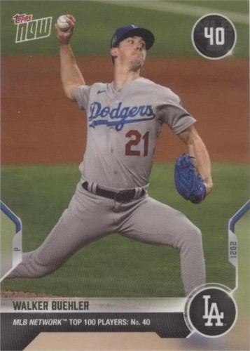 その他 WALKER BUEHLER 2021 TOPPS auto WALKER BUEHLER 2021 TOPPS FINEST AUTOGRAPH AUTO! LOS ANGELES