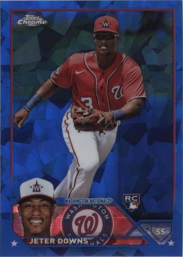 2023 Topps Chrome Update Series Sapphire Edition - Jeter Downs #USCS145