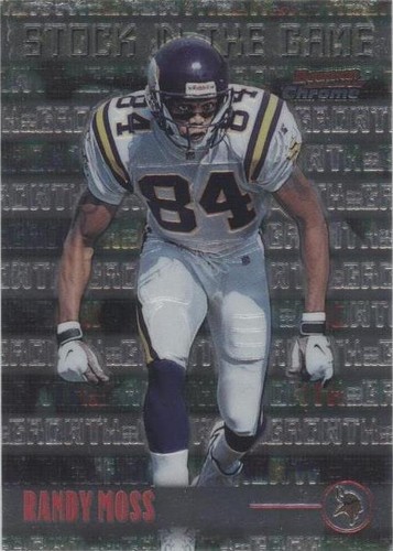 1999 Bowman Chrome Randy Moss #S7