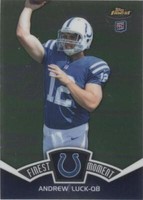 2012 Topps Finest Andrew Luck #FM-AL