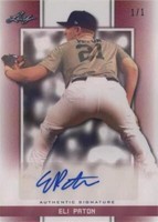 2019 Leaf Perfect Game National Showcase - Eli Paton #BA-EP2