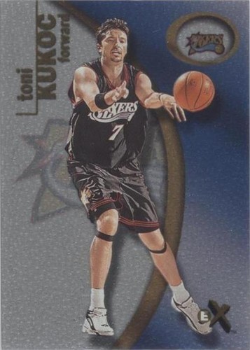 2000-01 Upper Deck Victory 160 Toni Kukoc Philadelphia 76ers