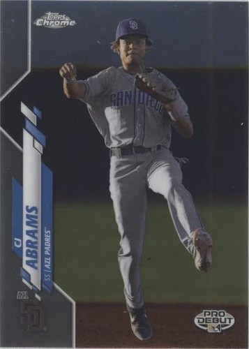 2020 Topps Pro Debut - C.J. Abrams #PDC-192