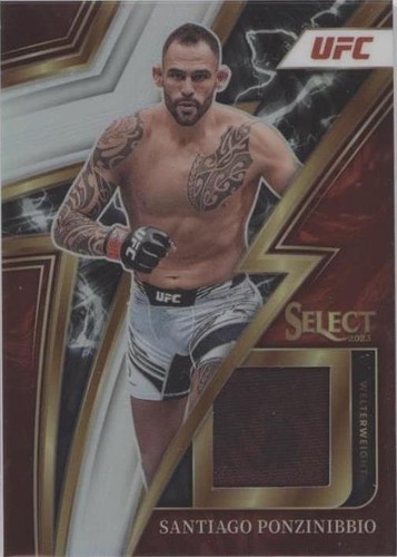 2023 Panini Select UFC - Santiago Ponzinibbio #SP-SPZ