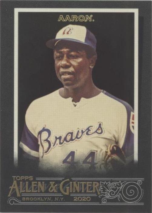 2020 Topps Allen & Ginter's X - Hank Aaron #104
