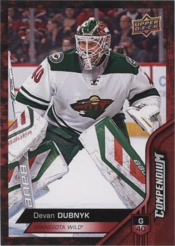 2016-17 Upper Deck Compendium - Devan Dubnyk #136