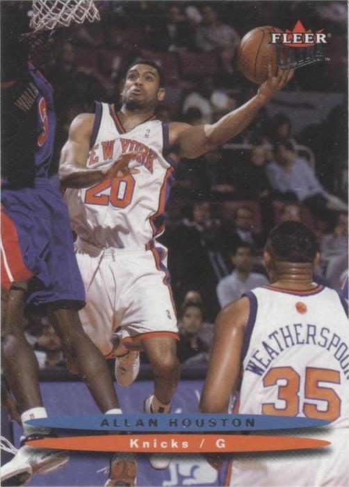 2003-04 Fleer Ultra - Allan Houston #18