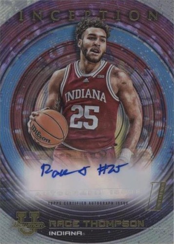 2022-23 Bowman Inception University - Race Thompson #BIA-RT