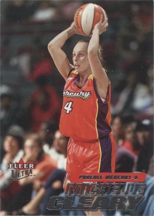 2001 Fleer Ultra WNBA - Michelle Cleary #48