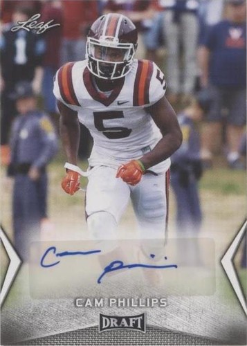 2018 Leaf Draft Cam Phillips #BA-CP1