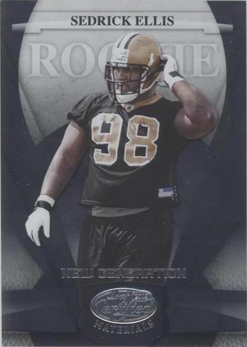 2008 Leaf Certified Materials Sedrick Ellis #192