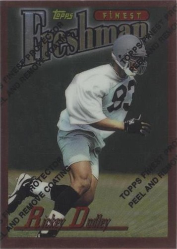 1996 Topps Finest Rickey Dudley #281