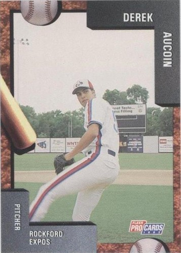 1992 Fleer ProCards Minor League - Derek Aucoin #2106