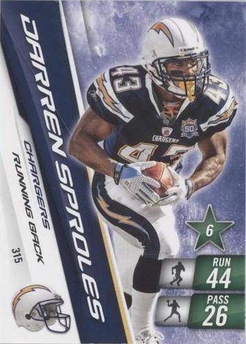 2010 Adrenalyn XL Darren Sproles #315