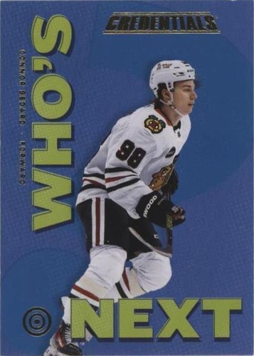 2023-24 Upper Deck Credentials - Connor Bedard #WN-CB