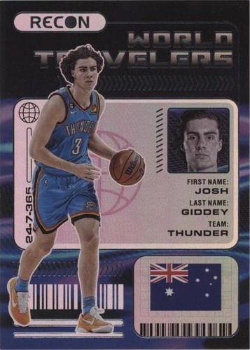 2022-23 Panini Recon - Josh Giddey #2