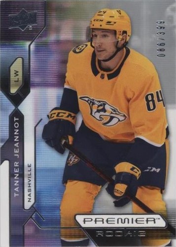 2021-22 Upper Deck Premier - Tanner Jeannot #105