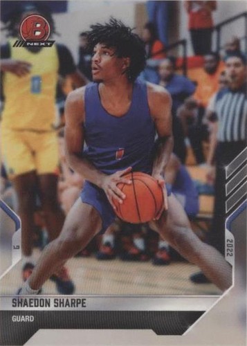 2021-22 Bowman Next - Shaedon Sharpe #35