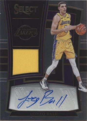 Panini Nba Card Revolution Lonzo Ball Pelicans Ag-Lbl Used