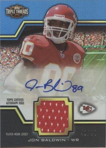 2011 Topps Triple Threads Jonathan Baldwin #TTUAR-10