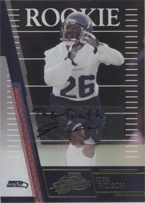 2007 Playoff Absolute Memorabilia Josh Wilson #230