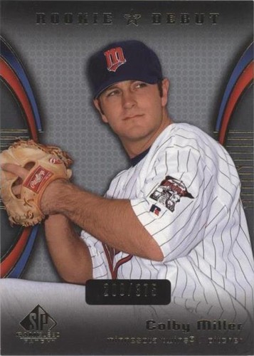 2004 SP Game Used Patch - Colby Miller #92