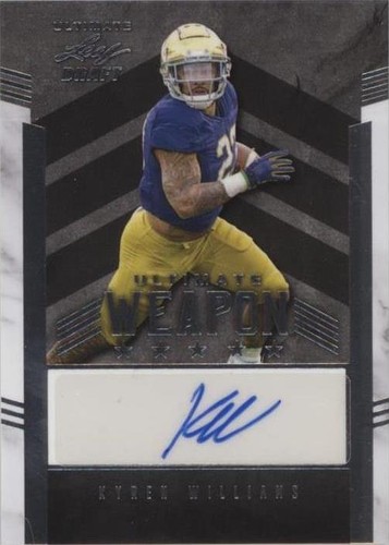 2022 Leaf Ultimate Draft Kyren Williams #UW-KW1