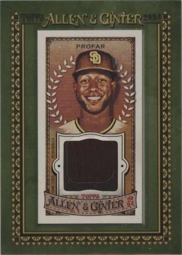 2024 Topps Allen & Ginter - Jurickson Profar #MFR-JPR