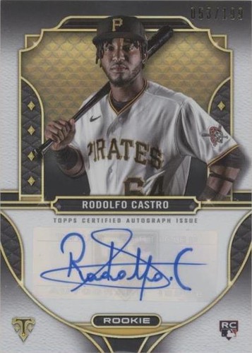 2022 Topps Triple Threads - Rodolfo Castro #RA-RCA