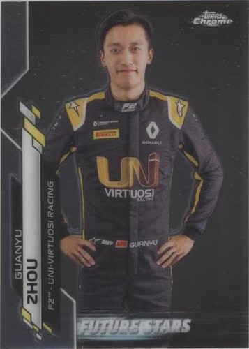 2020 Topps Chrome Formula 1 - Zhou Guanyu #43