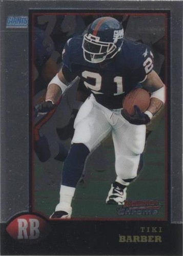 1998 Bowman Chrome Tiki Barber #59