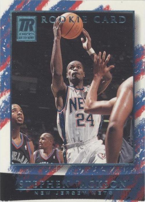 2000-01 Topps Reserve - Stephen Jackson #133