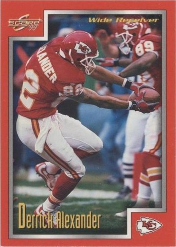1999 Score Derrick Alexander #206
