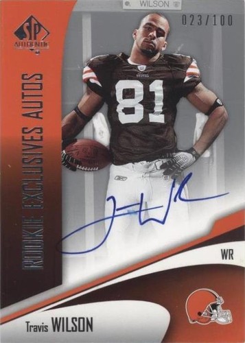 2006 SP Authentic Travis Wilson #REA-TW