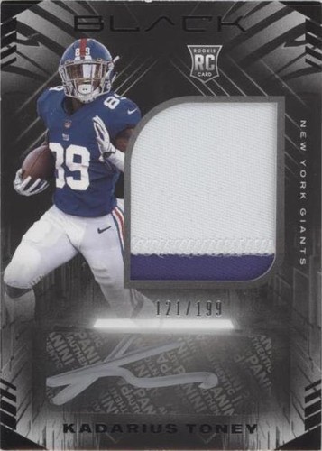 2021 Panini Black Kadarius Toney #214