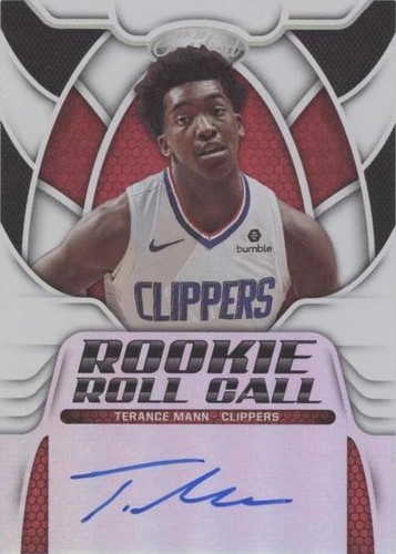 2019-20 Panini Mosaic #246 Terance Mann Los Angeles Clippers
